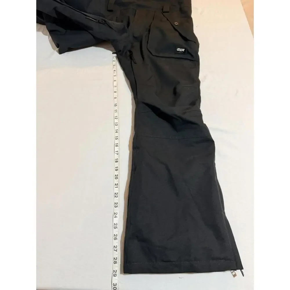 Dope Mens Notorious B.I.B Bib Snowboard Snow Pants Size Medium - Picture 14 of 15